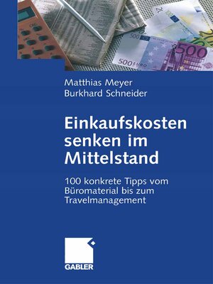 cover image of Einkaufskosten senken im Mittelstand